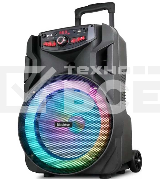 Портативная акустика Blackton Bt PBS2113 черный Мощность RMS 40 Вт Bluetooth