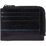 Кошелек мужской Piquadro Blue Square Revamp PP4822B2VR/N, натур.кожа, черный, фото2