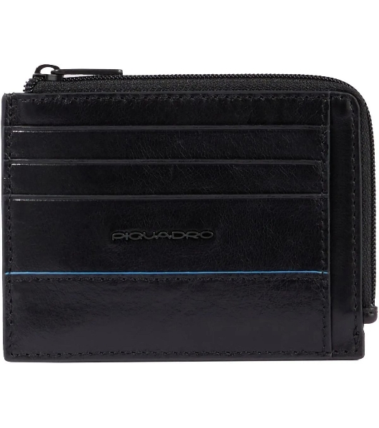 Кошелек мужской Piquadro Blue Square Revamp PP4822B2VR/N, натур.кожа, черный