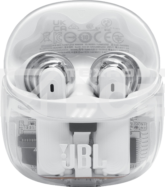 Наушники JBL Tune Flex 2 призрачно-белый