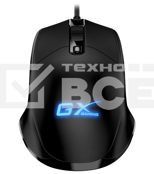 Мышь проводная Genius Scorpion M300 черный, 2400 dpi, USB, кнопки - 4