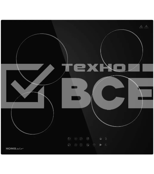 Электрическая варочная панель HOMSair HVC64BK