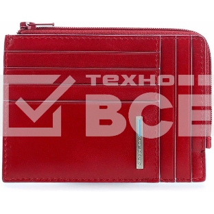 Чехол для кредитных карт Piquadro Blue Square PU1243B2R/R красный натур.кожа