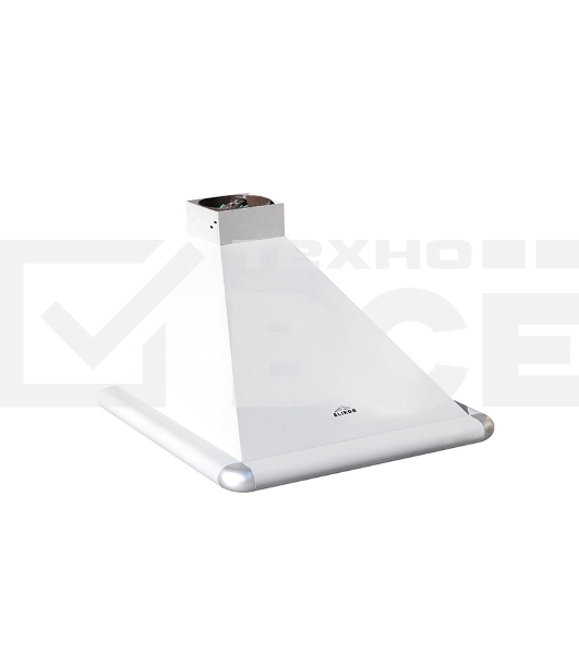 Вытяжка каминная Elikor Сатурн 50П-180-В1Л белый/хром, 50 см, 180 куб. м/ч, 48 дБ