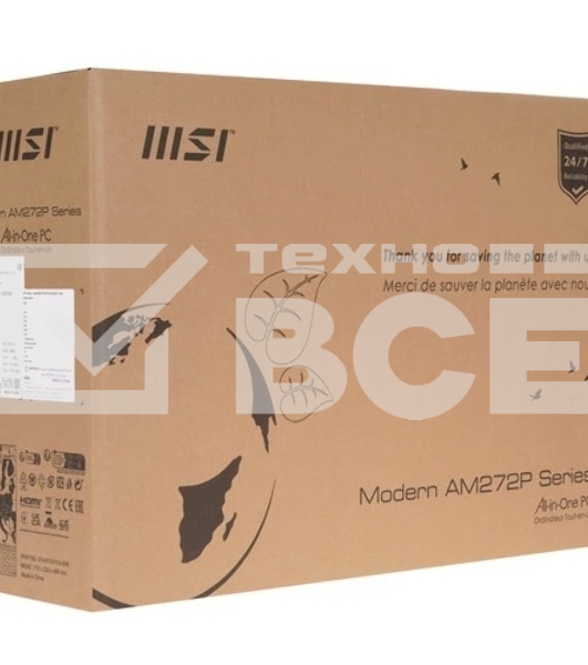 Моноблок MSI Modern AM272P 1M-687XRU 27