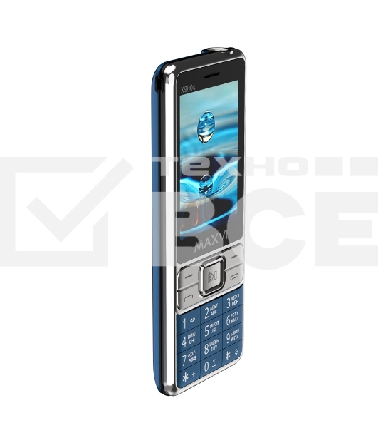 Мобильный телефон Maxvi X900c маренго