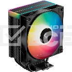 Кулер для процессора DEEPCOOL AG400 BK ARGB V2 черный 120мм алюминий+медь 2100rpm 31.6db 4-pin 220W 154мм, фото2