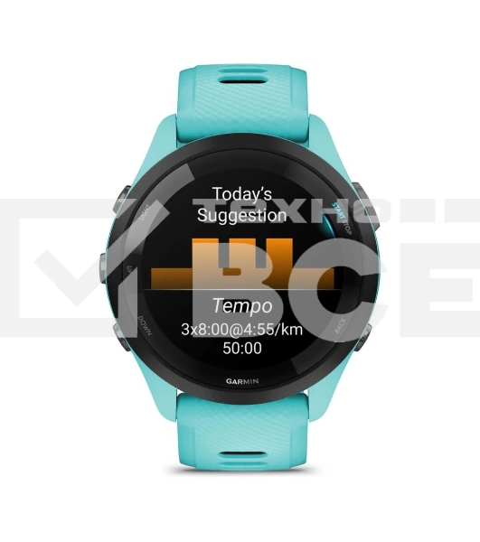 Смарт-часы Garmin Forerunner 265 бирюзовый 46,1мм