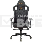 Кресло игровое Knight TITAN черный ромбик эко.кожа с подголов. крестовина металл, фото14