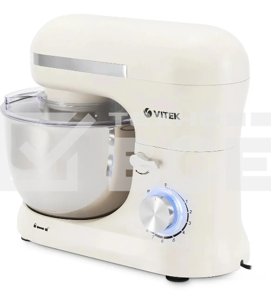 Миксер планетарный Vitek VT-PM0110 1500Вт кремовый