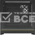 Компьютерный корпус Montech HS01 черный без БП ATX 2xUSB 3.0 1xUSB3.1 audio bott PSU, фото6