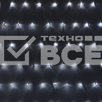 Гирлянда светод. Funray Cетка ML-320W, 3x2м, 320 LED, хол.белый, IP20, прозрачный шнур 1,5м,контр, фото6