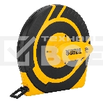 Рулетка геодезическая Denzel 50 м х 15 мм, закрытый корпус, фиберглассовая лента, фото 1