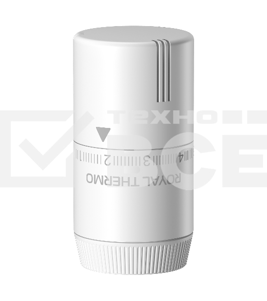 Термоголовка жидкостная Royal Thermo Design М30х1,5 (белый)