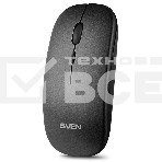 Мышь беспроводная SVEN RX-565SW темно-серый, 1600 dpi, радиоканал, USB, кнопки - 4, фото3