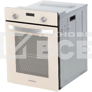 Шкаф духовой электрический Maunfeld EOEM516BG, 45 см, 51 л, бежевый, встраиваемый