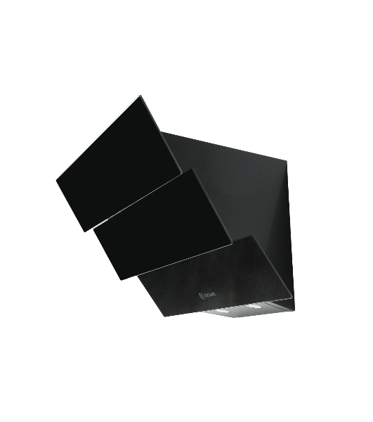 Вытяжка встраиваемая Deluxe ACC-T60-B-B-33/D-2 чёрный, 60 см, 650 м³/ч, 59 дБ