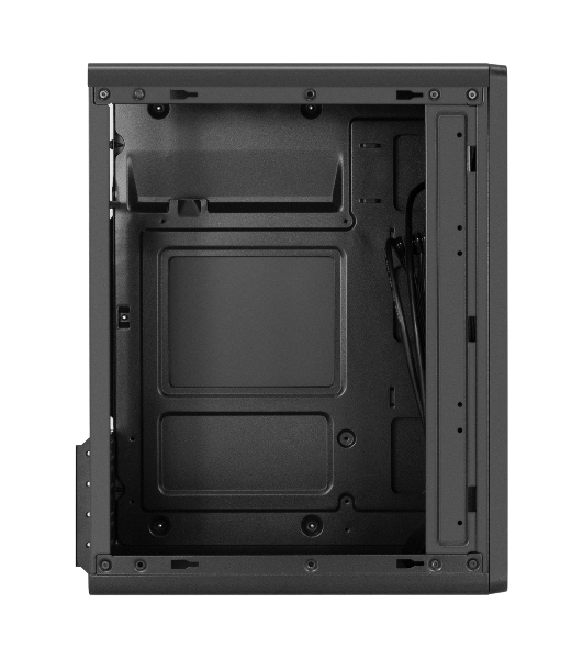 Корпус ExeGate BAA-503-UNS450, Mini-Tower, чёрный, 1 x 80/90 мм, БП 450 Вт
