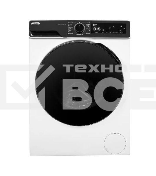 Стиральная машина DeLonghi DWM 1145 VI ALICIA белый, загрузка фронтальная 10,5 кг, 1400 об/мин., класс: А+++
