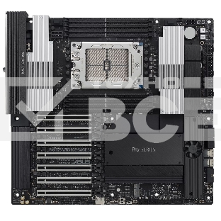 Материнская плата ASUS Pro WS WRX90E-SAGE SE, sTR5, AMD WRX90, 8xDDR5, 4xSATA, 4xM.2, 6xPCI-E 5.0 x16, 1xPCI-E 5.0 x8, 1xVGA, 2xMiniDP, 3x 10Gb LAN, 6xUSB-A 3.2 Gen 2, 1xUSB-A 2.0, 2xUSB-C USB4, 2x3.5 мм, 5.1, SSI EEB