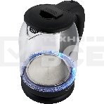 Чайник электрический Starwind SKG1779 1.8л. 1700Вт прозрачный/черный корпус: стекло, фото5
