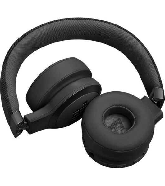 Беспроводные/проводные наушники JBL Live 670NC черный, накладные, Bluetooth + проводной, адаптивное шумоподавление, быстрая зарядка