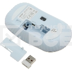 Клавиатура + мышь Acer OCC205 беспроводной USB, 1200 dpi, белый/голубой, фото5