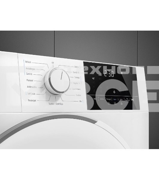 Стиральная машина SMEG WN94SEB белый, загрузка фронтальная 9 кг, 1400 об/мин, класс А+++