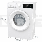 Стиральная машина Gorenje W1NHPI62SCS  белый, загрузка фронтальная 6 кг, 1200 об/мин., класс: А, фото24