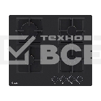Газовая варочная поверхность LEX GVG 644A BBL независимая, черный, фото 1