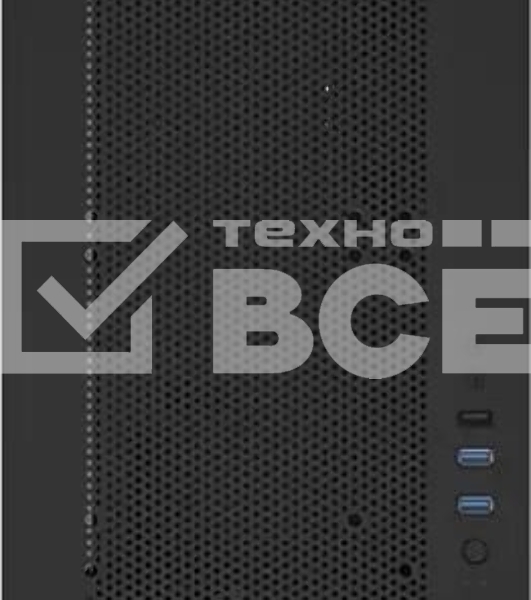 Компьютер ПК IRU Game 320H6E MT Ryzen 5 5500 (3.6) 16Gb SSD512Gb RTX3050 6Gb Free DOS GbitEth 400W черный (2069946)