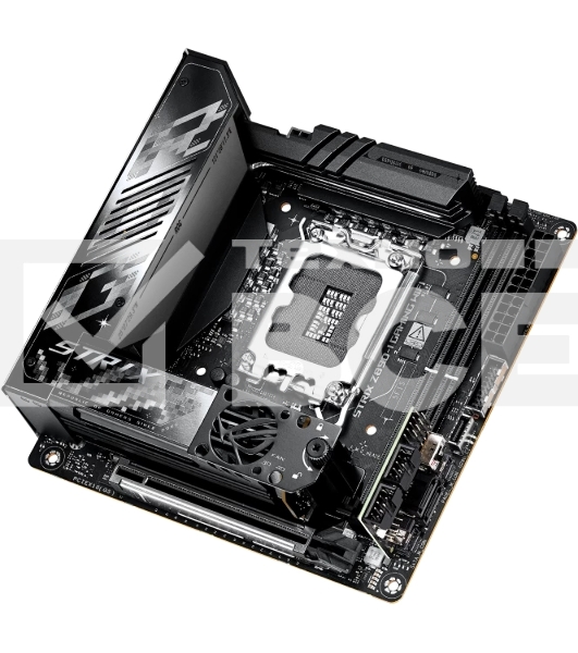 Материнская плата ASUS ROG STRIX Z890-I GAMING WIFI, LGA1851, Intel Z890, 2xDDR5, 2xSATA, 2xM.2, 1xPCI-E 5.0 x16, 1xHDMI, 2xThunderbolt 4, 1x2.5Gb LAN, 9xUSB-A, 1xUSB-C, 5.1, Mini-ITX