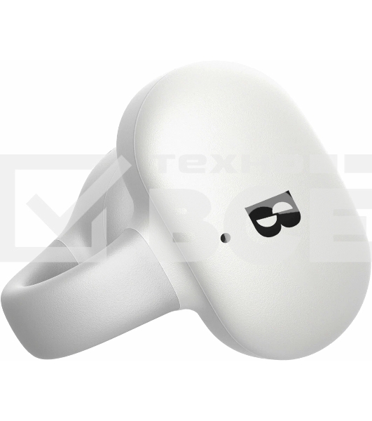 Гарнитура вкладыши A4Tech Biosong B5 TWS белый беспроводные bluetooth крепление за ухом