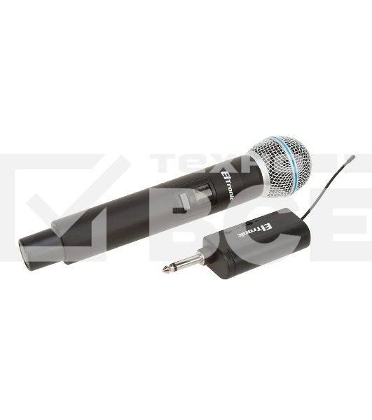 Микрофон караоке ELTRONIC беспроводной 10-03 (черный)