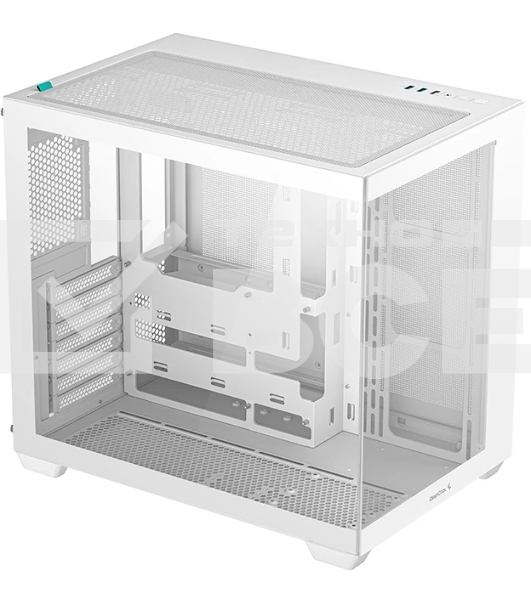 Компьютерный корпус Deepcool CG530 WH белый без БП ATX 2x120мм 2x140мм 2xUSB2.0 1xUSB3.0 audio bott PSU