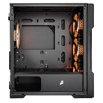 Компьютерный корпус 1STPLAYER TRILOBITE T3 ARGb черный mATX 4x120мм ARGb fans T3-BK-4F7, фото6