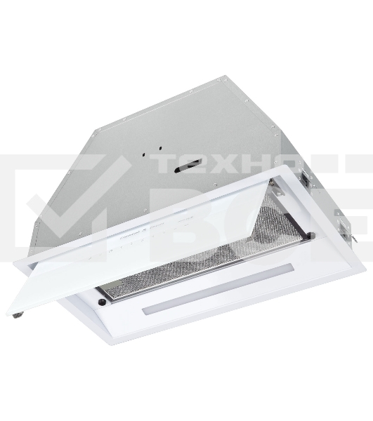 Вытяжка встраиваемая Zigmund & Shtain K 019.5 W белый, 50 см, 1050 куб. м/ч, 61.1 дБ