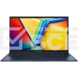 Ноутбук Asus Vivobook 17 X1704VA-AU853 синий Core 5 120U 16Gb SSD 512Gb Intel Graphics 17.3