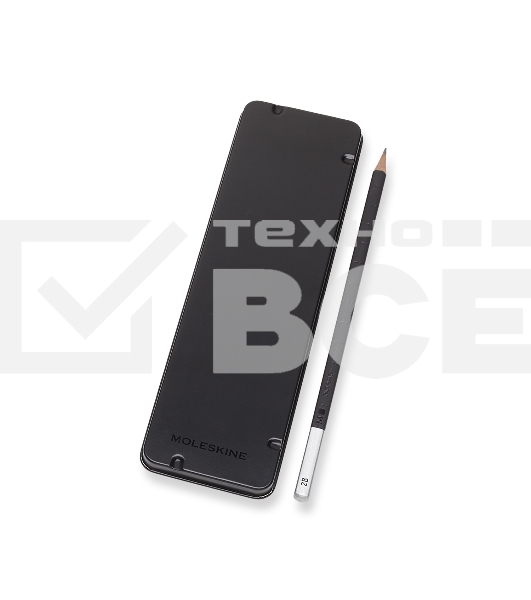 Набор карандашей чернографитных Moleskine DRAWING SET EW7P05GPHA мет.кор. 5 кар.H/HB/2B/4B/6B