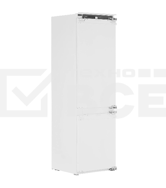 Холодильник встраиваемый Korting KSI 17887 CNFZ белый двухкамерный 180/68л морозилка снизу