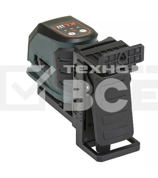 Профессиональный уровень лазерный линейный с автоматическим выравниванием KLPRO KLLZR118GL (горизонт, вертикаль, зеленый луч)