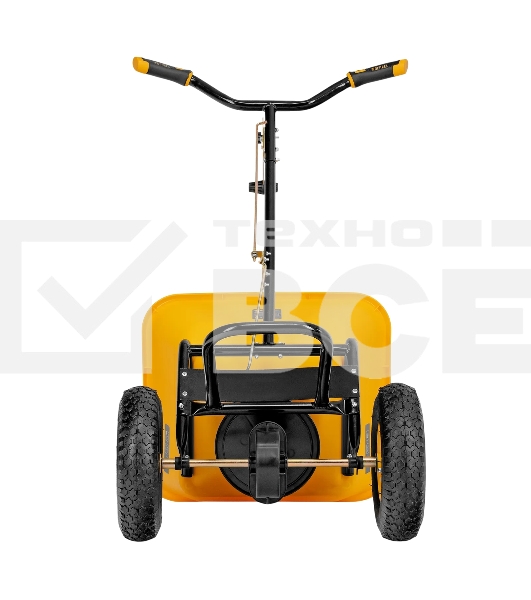 Механическая сеялка на колесах Denzel 45 л