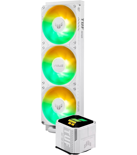 Система жидкостного охлаждения ASUS TUF GAMING LC III 360 ARGB WHT
