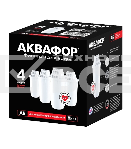 Кассета Аквафор А5, комплект из 4 шт