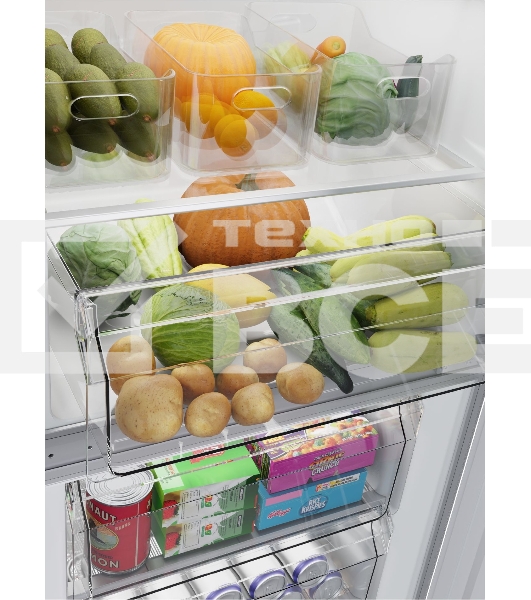 Холодильник ARDO RTH360296S2 серебристый двухкамерный 197/102л морозилка снизу