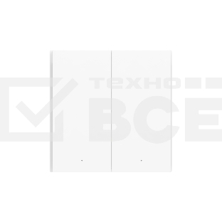 Выключатель двухклавишный Aqara Wireless Remote Switch H1 (WRS-R02)
