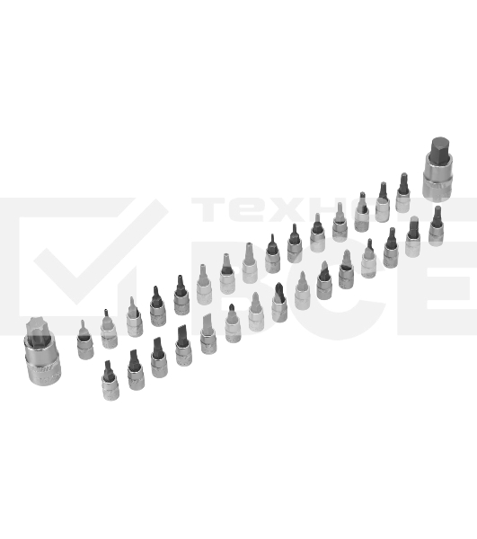 Набор инструментов Denzel 1/2