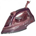 Утюг Аксинья КС-3004 бежево-коричневый, 2200 Вт, 25 г/мин, 120 г/мин, 160 мл, фото 1