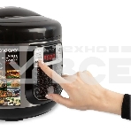 Мультиварка Endever Vita-95, мощность 1000 Вт, черный/стальной, емкость 5л, 45 авторежимов работы, книга рецептов, фото8