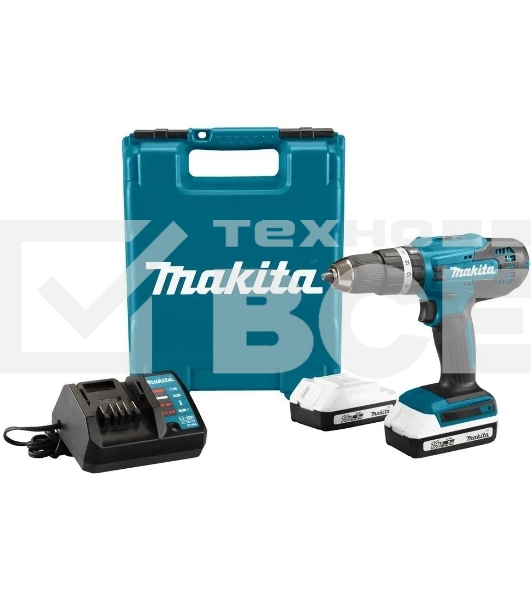 Дрель-шуруповерт Makita HP488D006 аккум. патрон:быстрозажимной